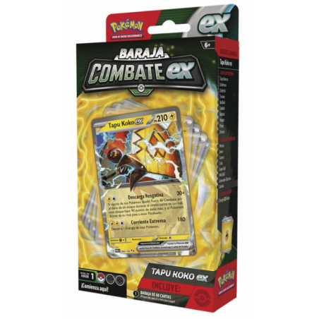 Pokemon Jcc Tapu Koko Ex Battle Deck (Inglés)