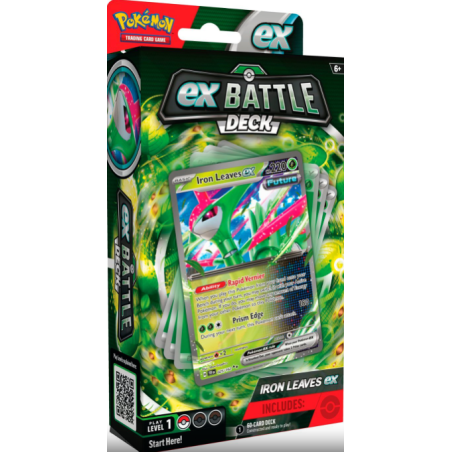 Pokemon Jcc Iron Leaves Ex Battle Deck (Inglés)