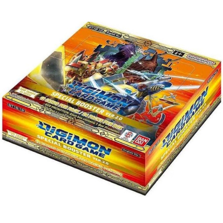 Digimon Card Game Special Booster Ver.2.0 BT18-19 Caja
