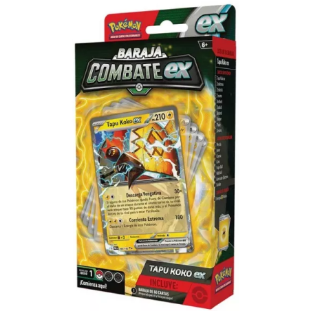 Pokemon Jcc Tapu Koko Ex Battle Deck (Castellano)