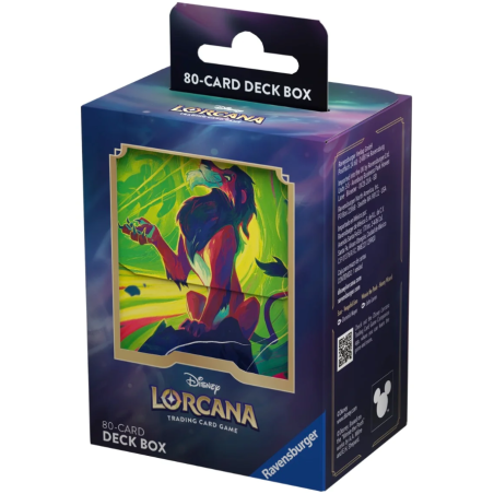 Lorcana Deck Box Modelo Scar