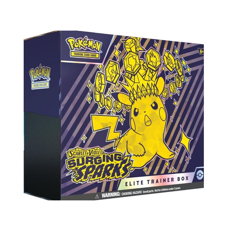 Pokemon Jcc Scarlet & Violet Surging Sparks Elite Trainer Box (Inglés) | Juegos de Cartas | Gameria