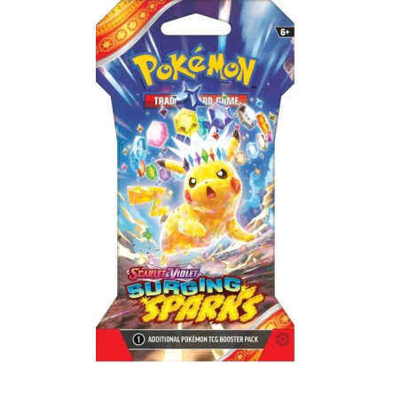 Pokémon Jcc Scarlet & Violet Surging Sparks Sobre Emblistado (Inglés)