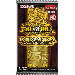 Tcg Yugioh Cuarto de Siglo Bonanza Sobre | Juegos de Cartas | Gameria