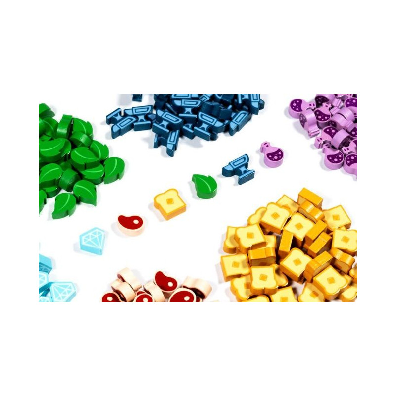 Flamecraft Woden Tokens | Juegos de Mesa | Gameria