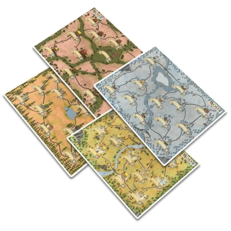 Root Pack de Mapas del Bosque Juego de Rol