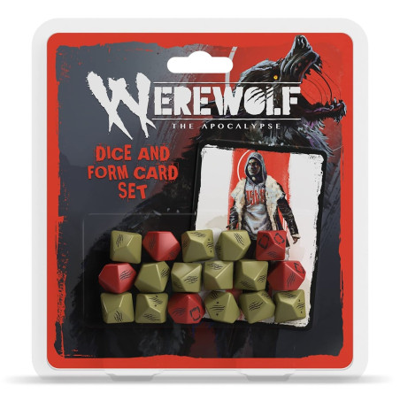 Hombre Lobo El Apocalipsis Set de Dados y Cartas