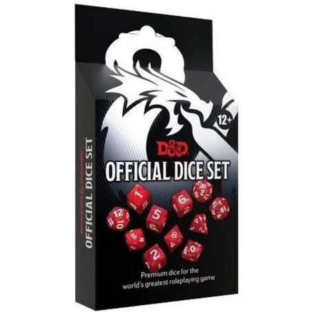 D&D Official Set Dados Wizard of the Coast