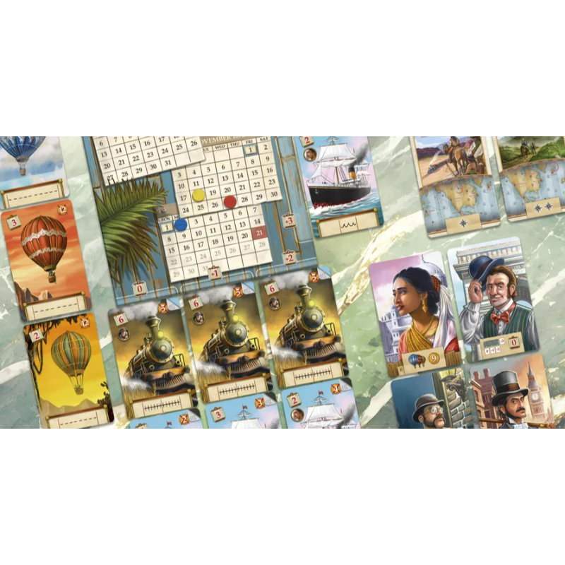 La Vuelta al Mundo en 80 Días | Juegos de Mesa | Gameria