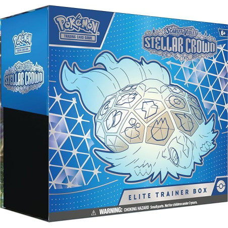 Pokemon Jcc Scarlet & Violet Stellar Crown Elite Trainer Box (Inglés)