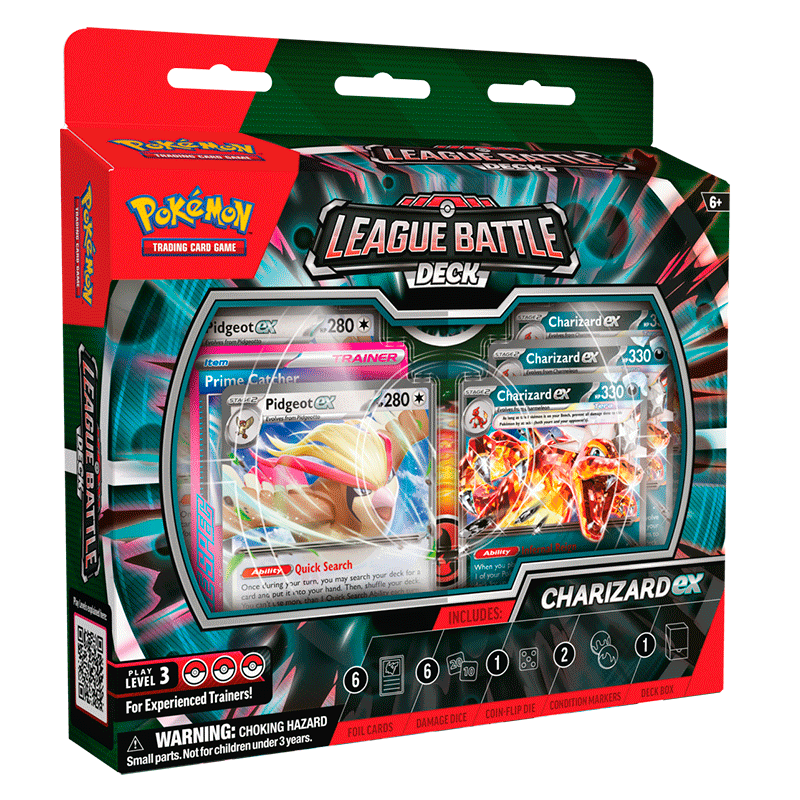 Pokémon JCC: Baraja Combate de Liga Charizard EX | Juegos de Cartas | Gameria