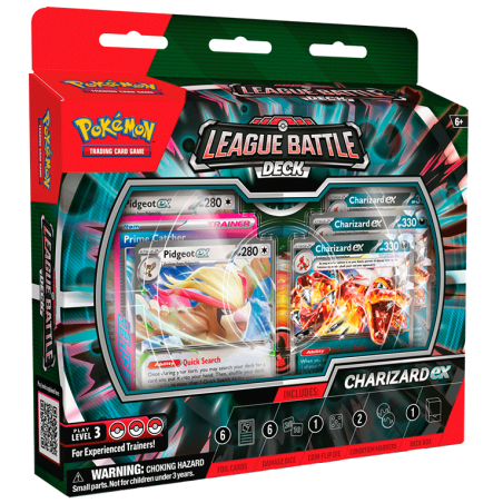 Pokémon JCC Baraja Combate de Liga Charizard EX