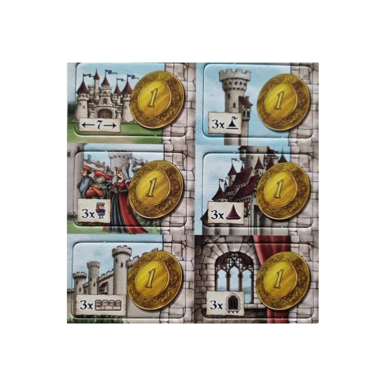 Castle Builder Promo Certamen Real | Juegos de Mesa | Gameria