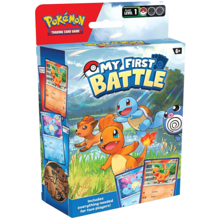 Pokémon Jcc My First Battle Charmander vs Squirtle