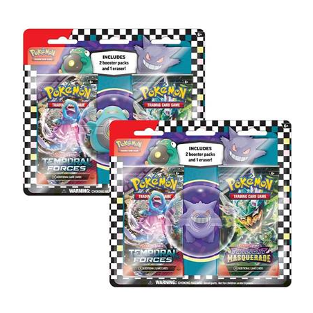 Pokémon Jcc Back to School Blister and Eraser Gengar (Inglés)