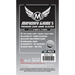 Fundas Mayday Magnum French Tarot Premium 61X112 Mm 50 Unidades | Accesorios | Gameria