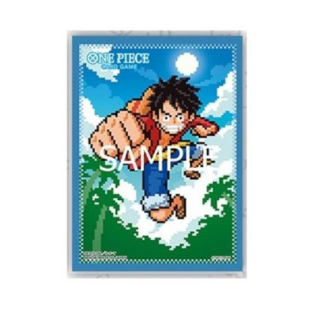 Fundas One Piece Official Sleeve Luffy Pixelado