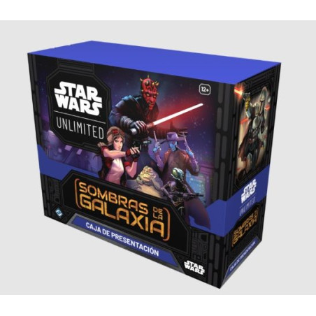 Star Wars Unlimited Sombras de la Galaxia Caja de Presentación