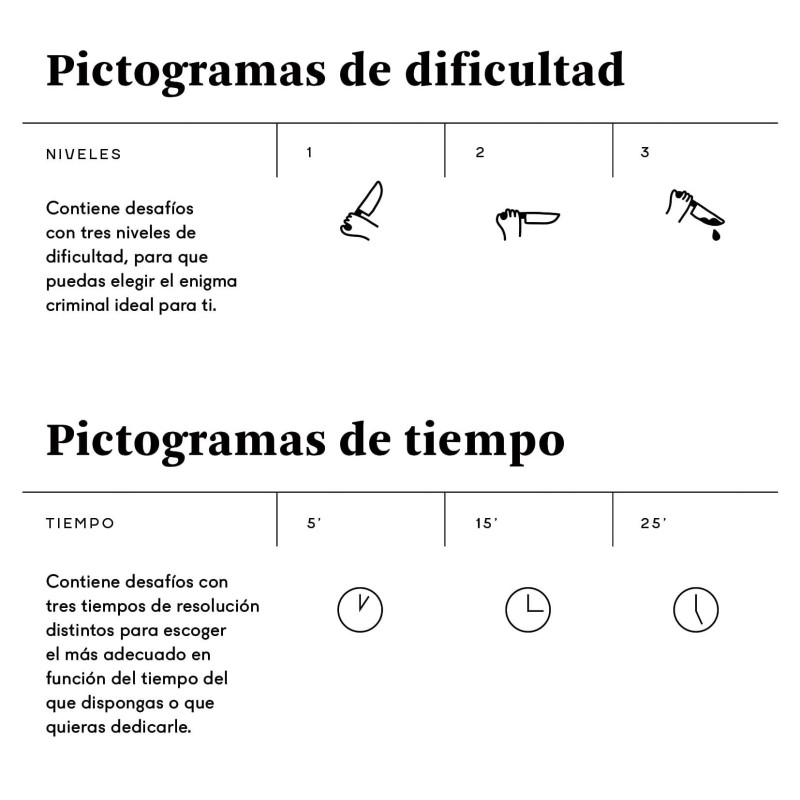 Cuadrados De Diversión Retos Criminales