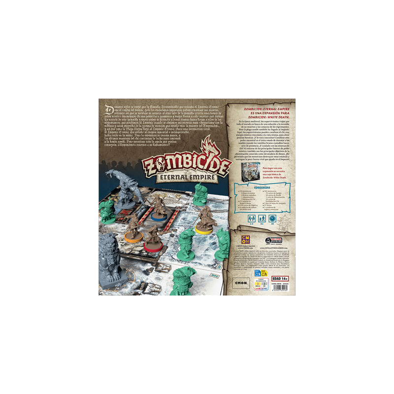 Zombicide Eternal Empire | Juegos de Mesa | Gameria