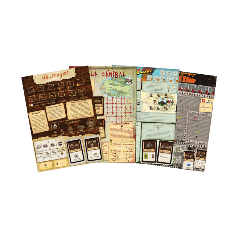 Robinson Crusoe Aventuras En La Isla Maldita | Juegos de Mesa | Gameria