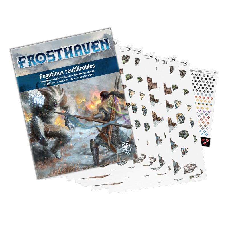 Frosthaven Pegatinas Reutilizables  | Juegos de Mesa | Gameria