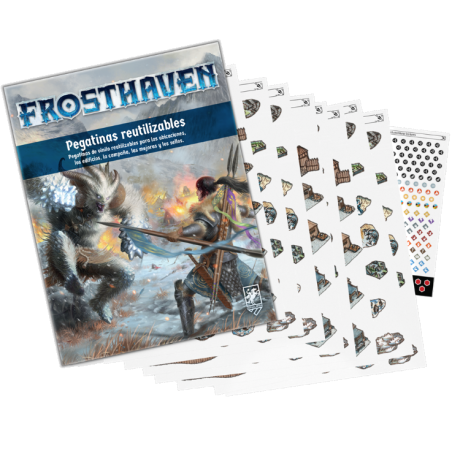 Frosthaven Pegatinas Reutilizables