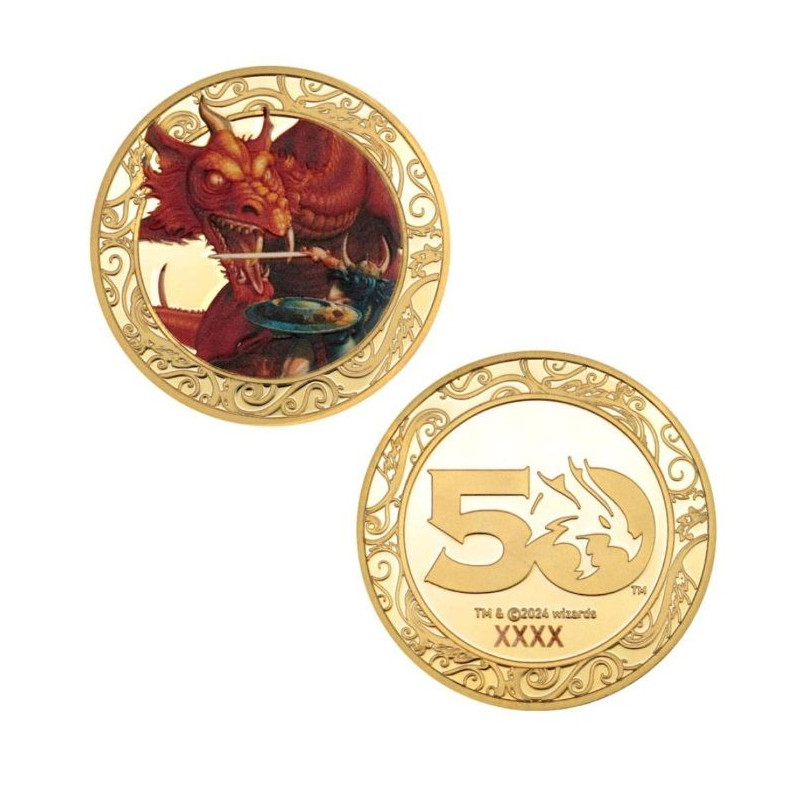 Dungeons & Dragons Moneda 50th Anniversary | Juegos de Mesa | Gameria