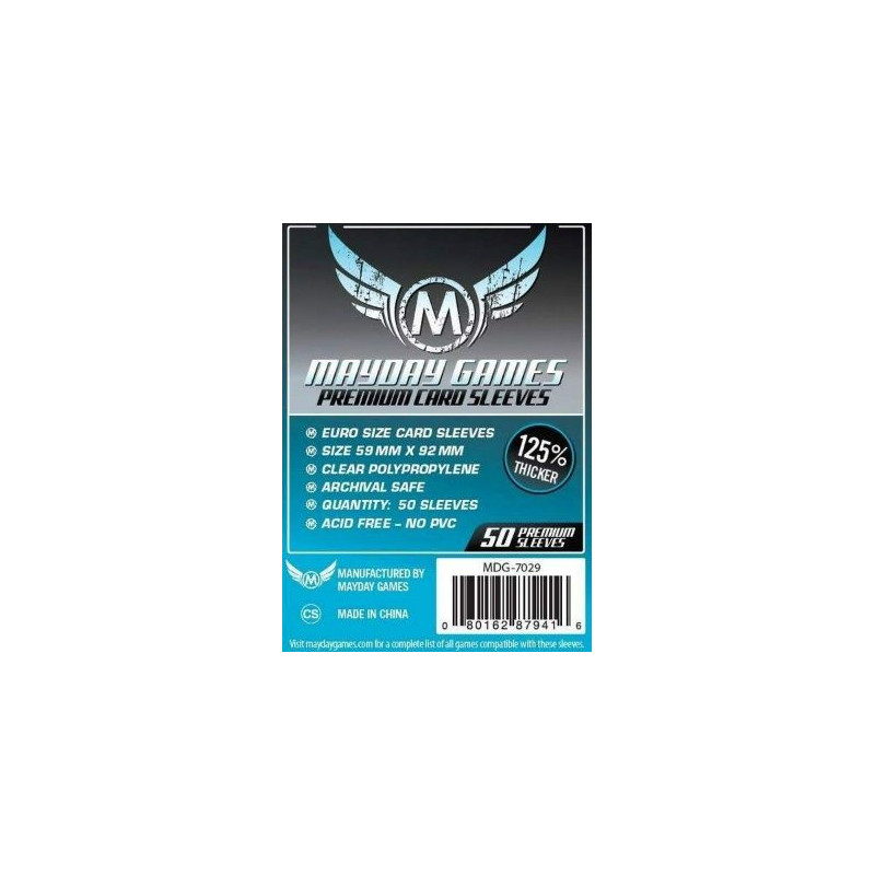 Fundas Mayday Euro Premium 59 x 92 mm | Accesorios | Gameria