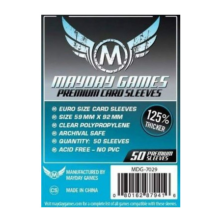 Fundas Mayday Euro Premium 59 x 92 mm