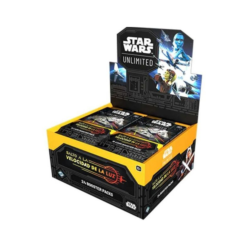 Star Wars Unlimited Salto a la Velocidad de la Luz Caja de Sobres | Juegos de Cartas | Gameria