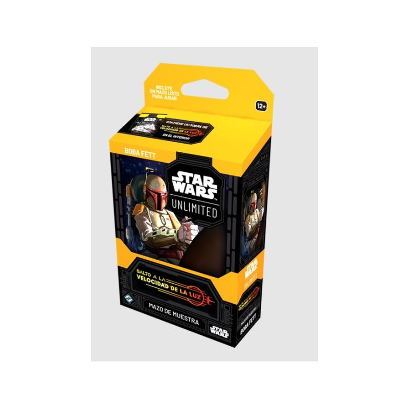 Star Wars Unlimited Salto a la Velocidad de la Luz Mazo Boba Fett | Juegos de Cartas | Gameria
