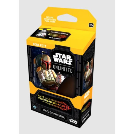 Star Wars Unlimited Salto a la Velocidad de la Luz Mazo Boba Fett
