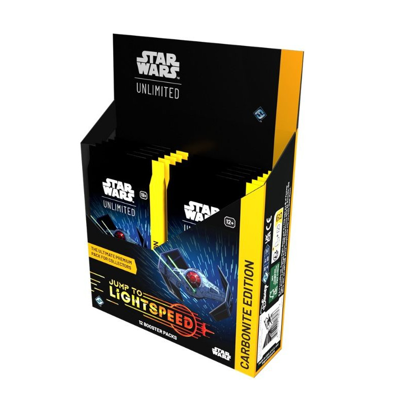 Star Wars Unlimited Jump to Lighstpeed Carbonite Edition Caja de Sobres (Inglés) | Juegos de Cartas | Gameria