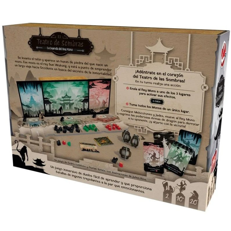 El Teatro de Sombras La leyenda del Rey Mono | Juegos de Mesa | Gameria