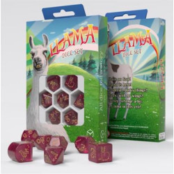 Dados Q Workshop Llama Dice Set Puffy | Accesorios | Gameria
