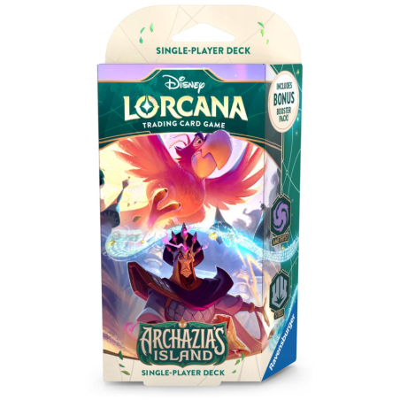Lorcana Archazia's Island Starter Deck Amethyst/Steel (Inglés)