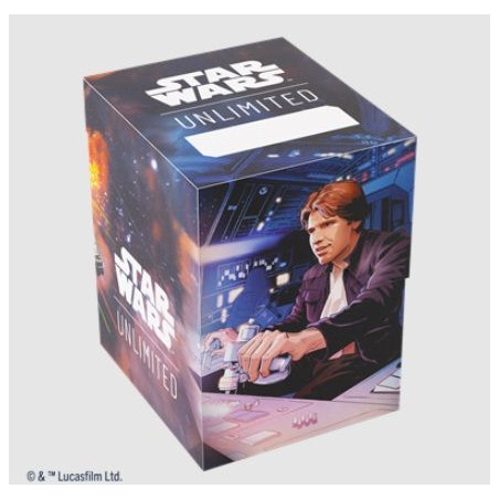 Caja Ultimate Guard Soft Crate Han Solo/Millenium Falcon