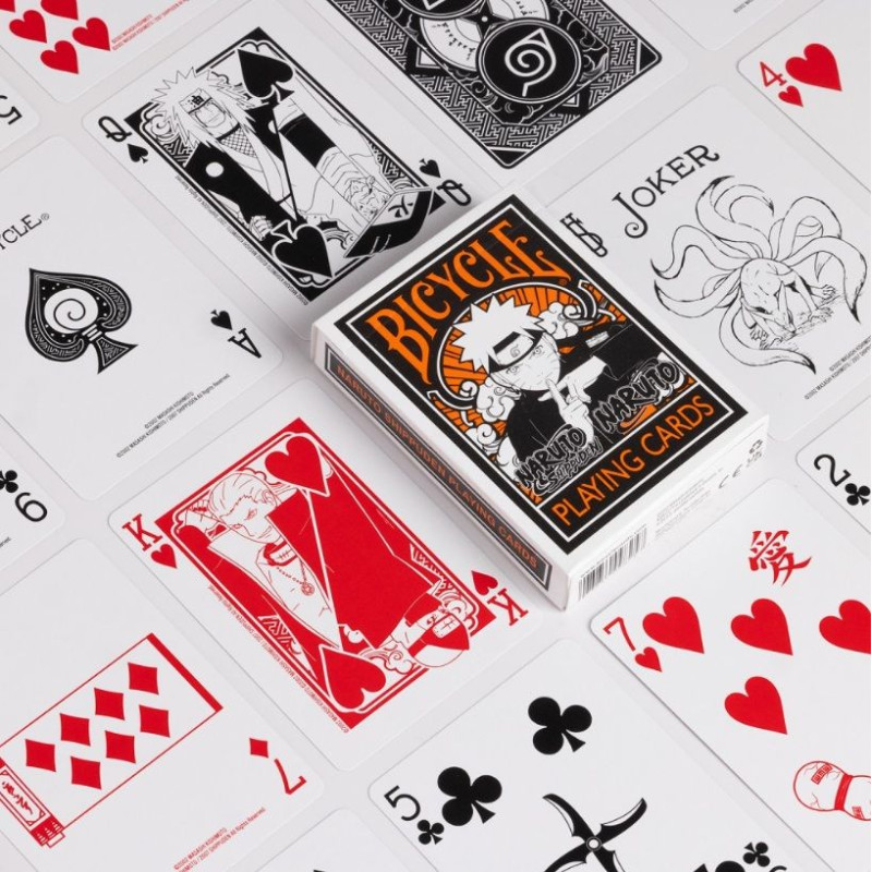 Baraja Naipes Bicycle Naruto | Juegos de Mesa | Gameria