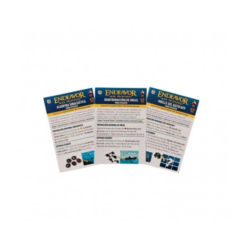 Endeavor Mar Profundo Pack de 3 Mini Expansiones | Juegos de Mesa | Gameria