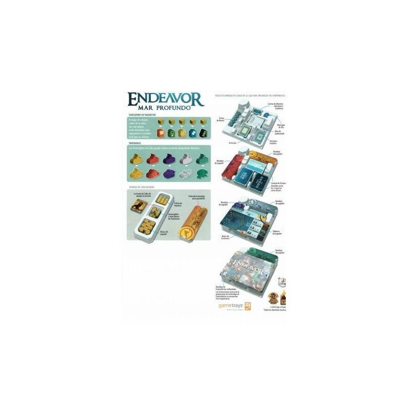 Endeavor Mar Profundo Pack de Mejora Deluxe | Juegos de Mesa | Gameria