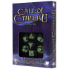 Q Workshop Dados Call Of Cthulhu Black and Green | Accesorios | Gameria