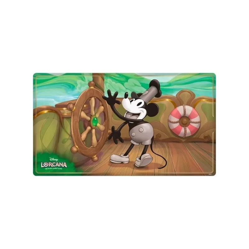 Lorcana Tapete Mickey Mouse Steamboat Pilot The First Chapter | Juegos de Cartas | Gameria
