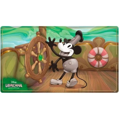 Lorcana Tapete Mickey Mouse Steamboat Pilot The First Chapter