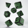 Q Workshop Dados Call Of Cthulhu Black and Green | Accesorios | Gameria