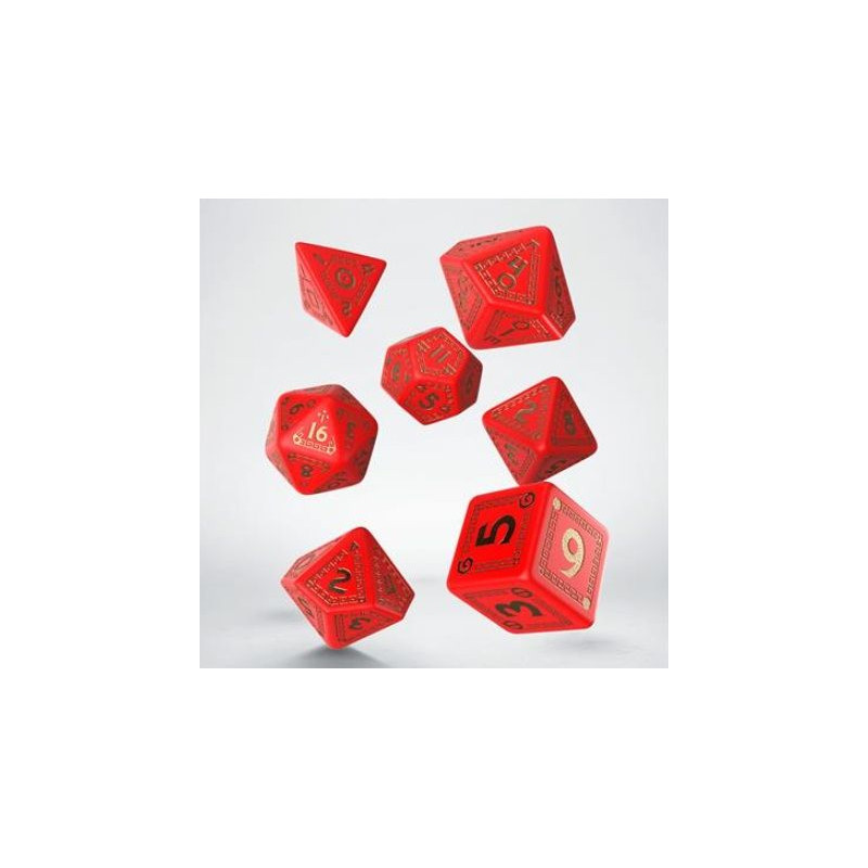 Q Workshop Dados Runequest Red and Gold | Accesorios | Gameria