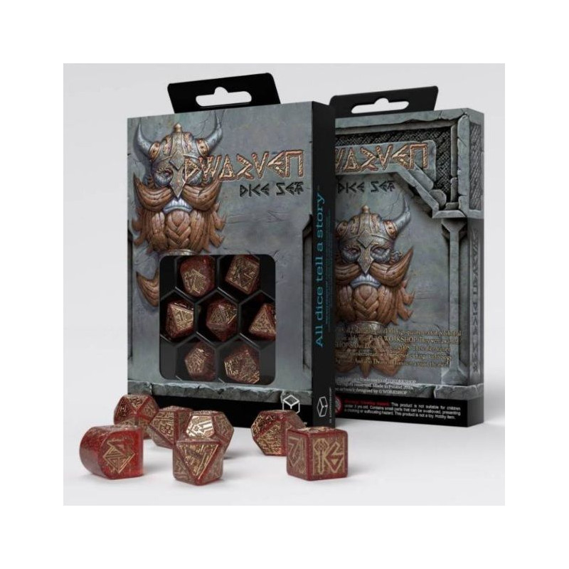 Dados Q Workshop Dwarven Jewels | Accesorios | Gameria