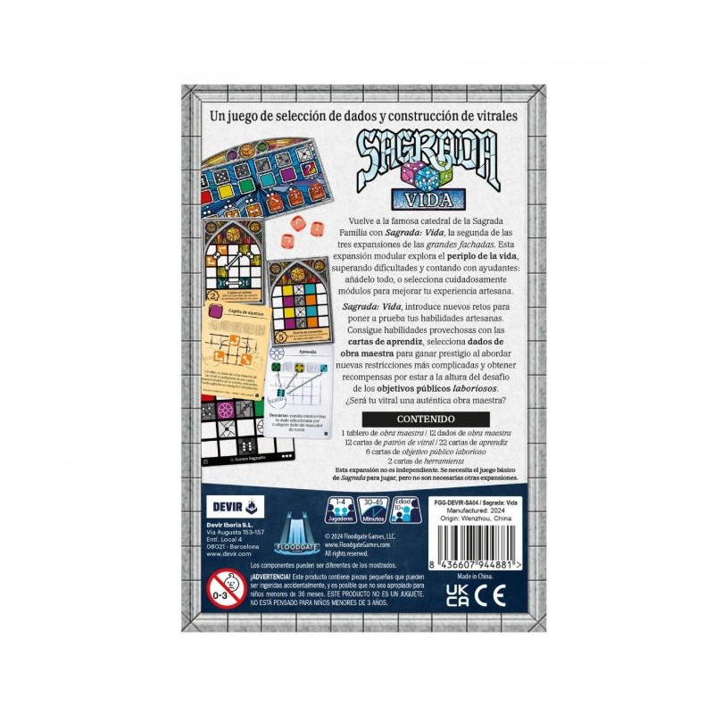 Sagrada Vida | Juegos de Mesa | Gameria