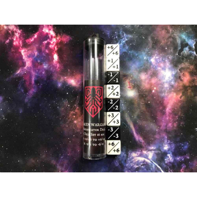 Kraken Wargames Dados Positivo/Negativo 16Mm | Accesorios | Gameria