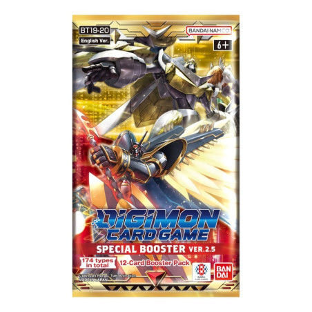 Digimon Card Game Special Booster 2.5 BT19-20 Sobre